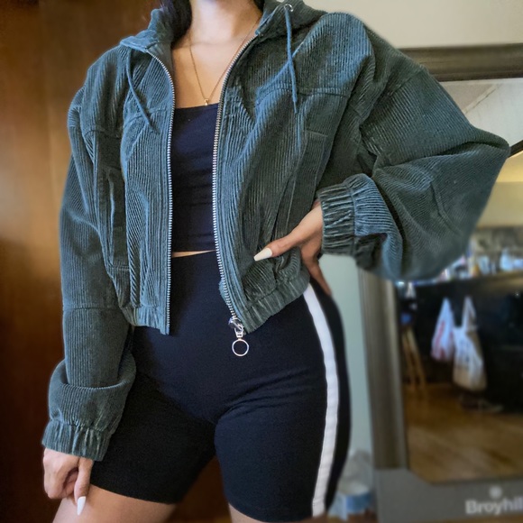urban outfitters cropped jacket